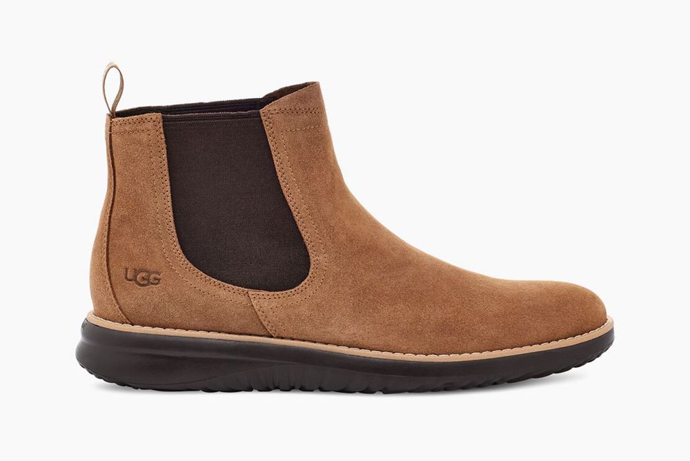 Ugg Chelsea Boots Canada - Ugg Men's Union Weather Brown